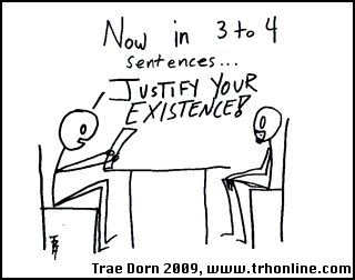 Justify Your Existence Comic 