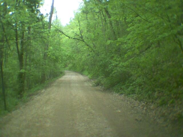 This is a dirt road