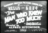 The Man Who Knew Too Much (1934) The Man Who Knew Too Much (1934)