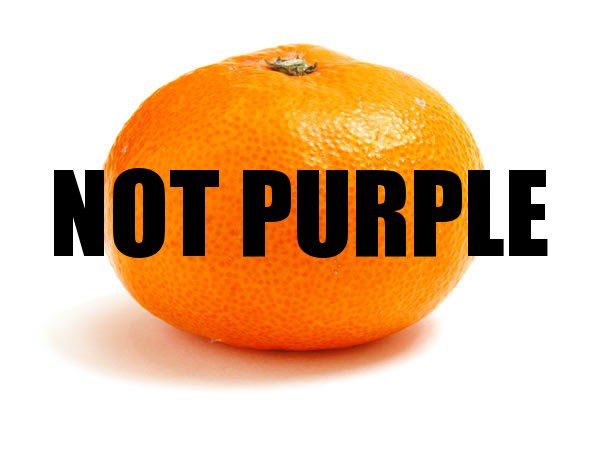 Not Purple