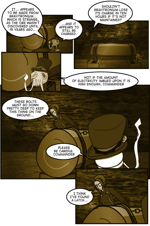Chronicles of Crosarth - a Steampunk webcomic