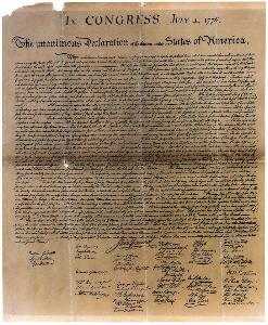The Declaration of Independence