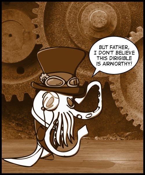 Steampunk Squid