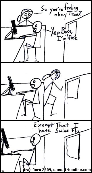 2009 H1N1 Swine Flu Comic 