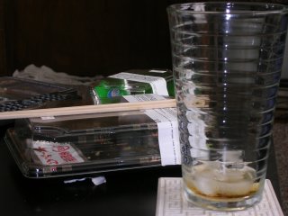 Empty Box of Sushi, Empty Glass of Root Beer